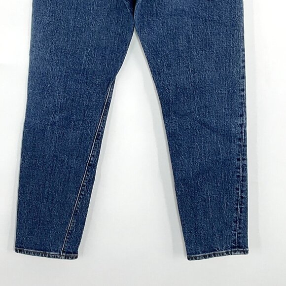 Levi's Jeans Womens 24x26 Blue Wedgie Straight Button Fly‎ High Rise Denim - Picture 6 of 13
